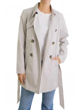 Trench corto regular fit Only 